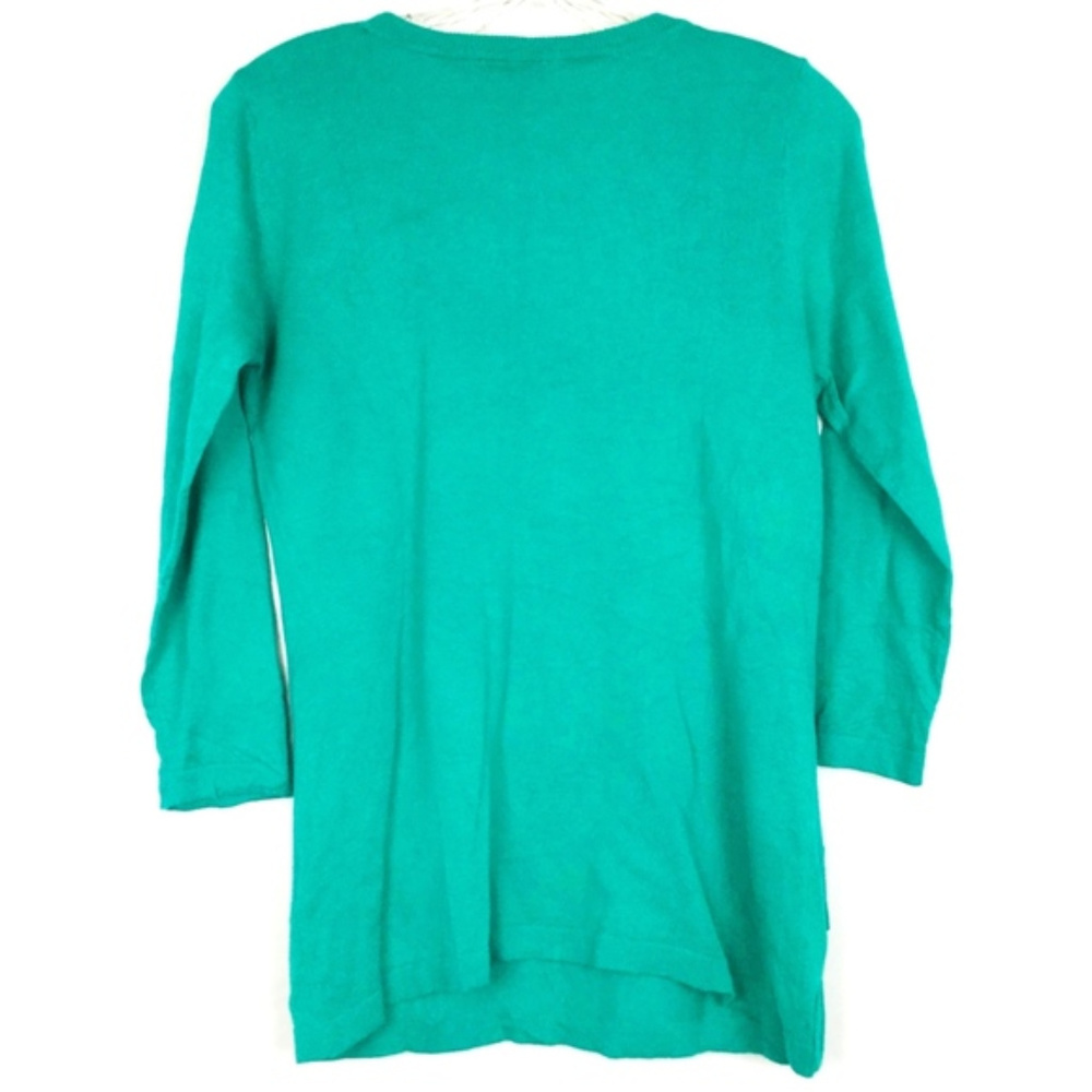 Vince Camuto Ladies Green Layered Top Shirt Size S - Picture 5 of 6